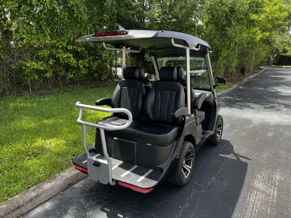 2022 Evolution D3 Charcoal Grey 4 Seater Electric Golf Cart for Sale