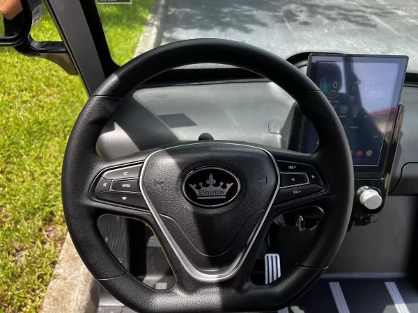 2022 Evolution D3 Charcoal Grey 4 Seater Electric Golf Cart for Sale
