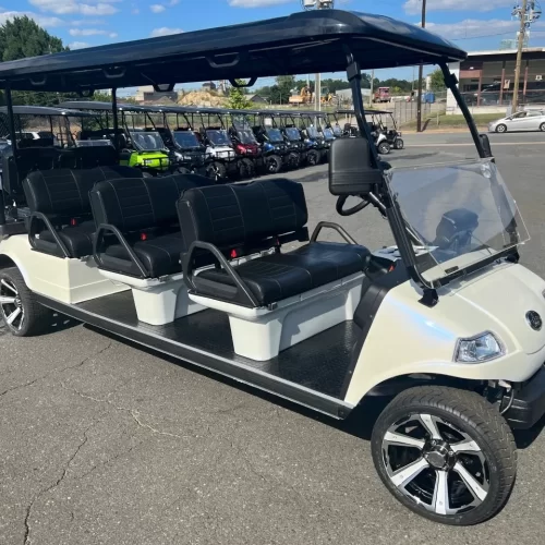 2023 Evolution Carrier 210AH Lithium Ion 8 Seater Electric Golf Cart for Sale
