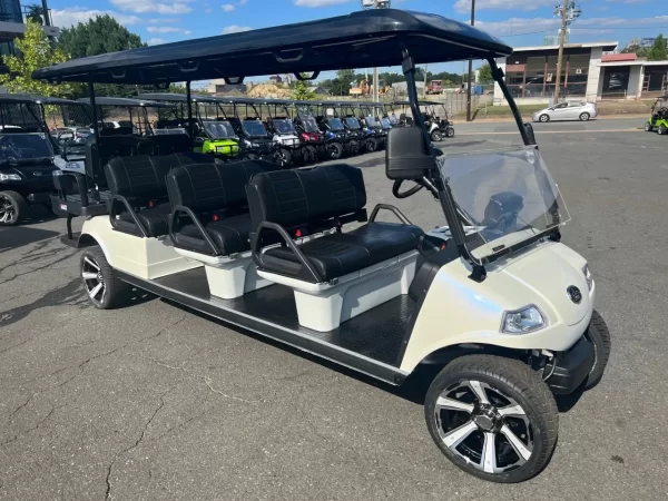 2023 Evolution Carrier 210AH Lithium Ion 8 Seater Electric Golf Cart for Sale
