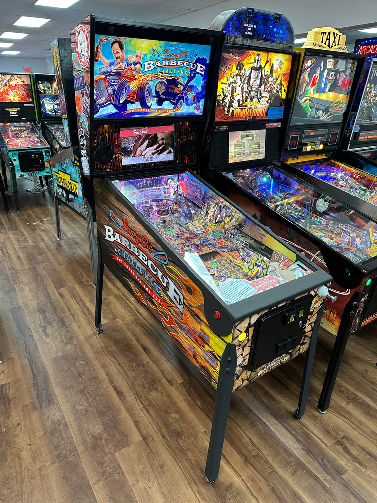 American Pinball Barry O's BBQ Challenge Classic Pinball Machine for sale ()
