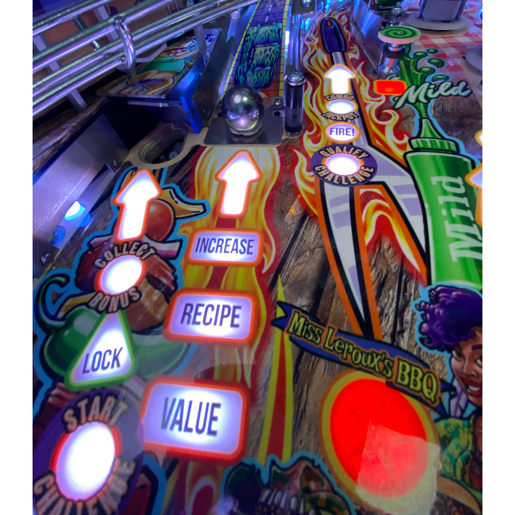 American Pinball Barry O's BBQ Challenge Classic Pinball Machine for sale ()