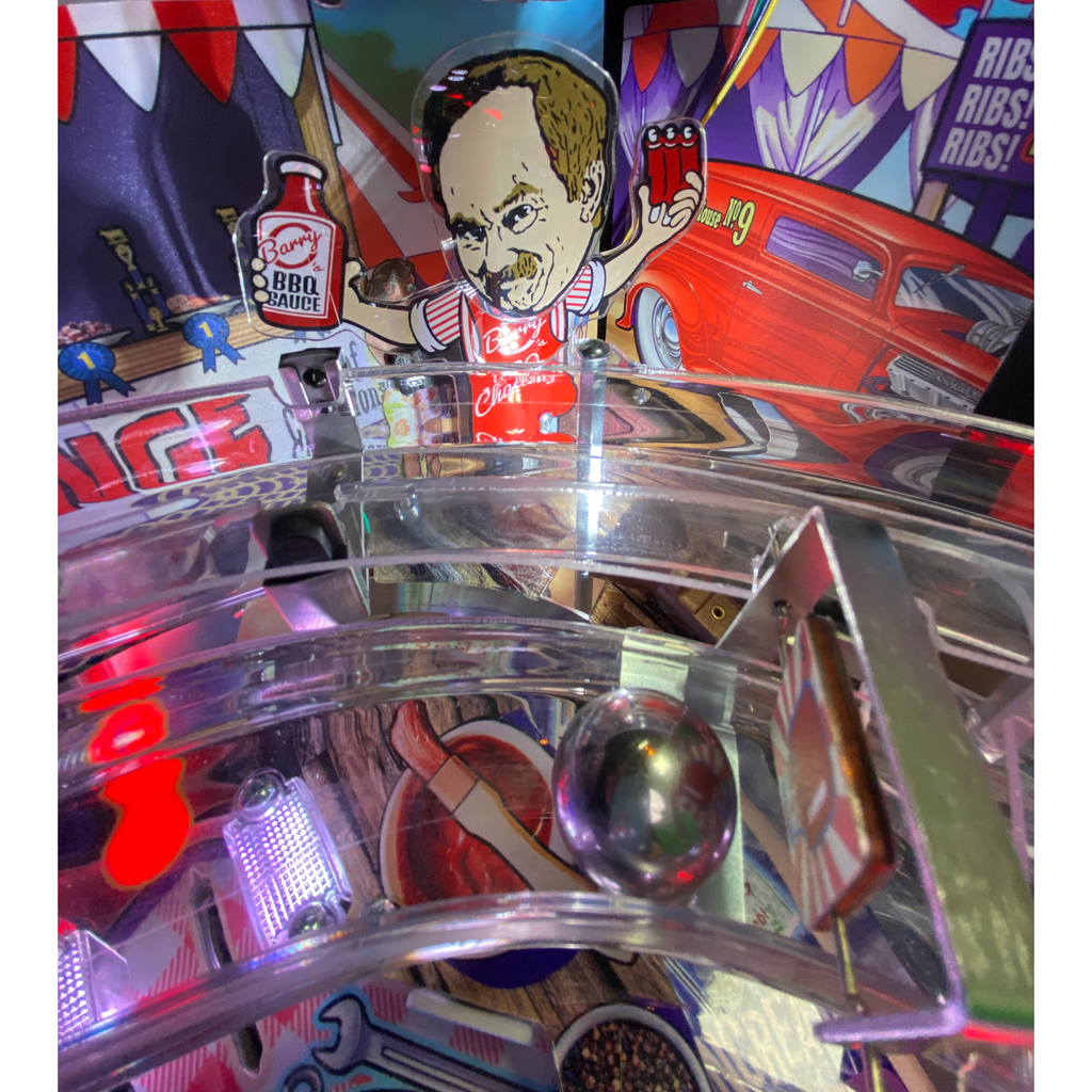 American Pinball Barry O's BBQ Challenge Classic Pinball Machine for sale ()