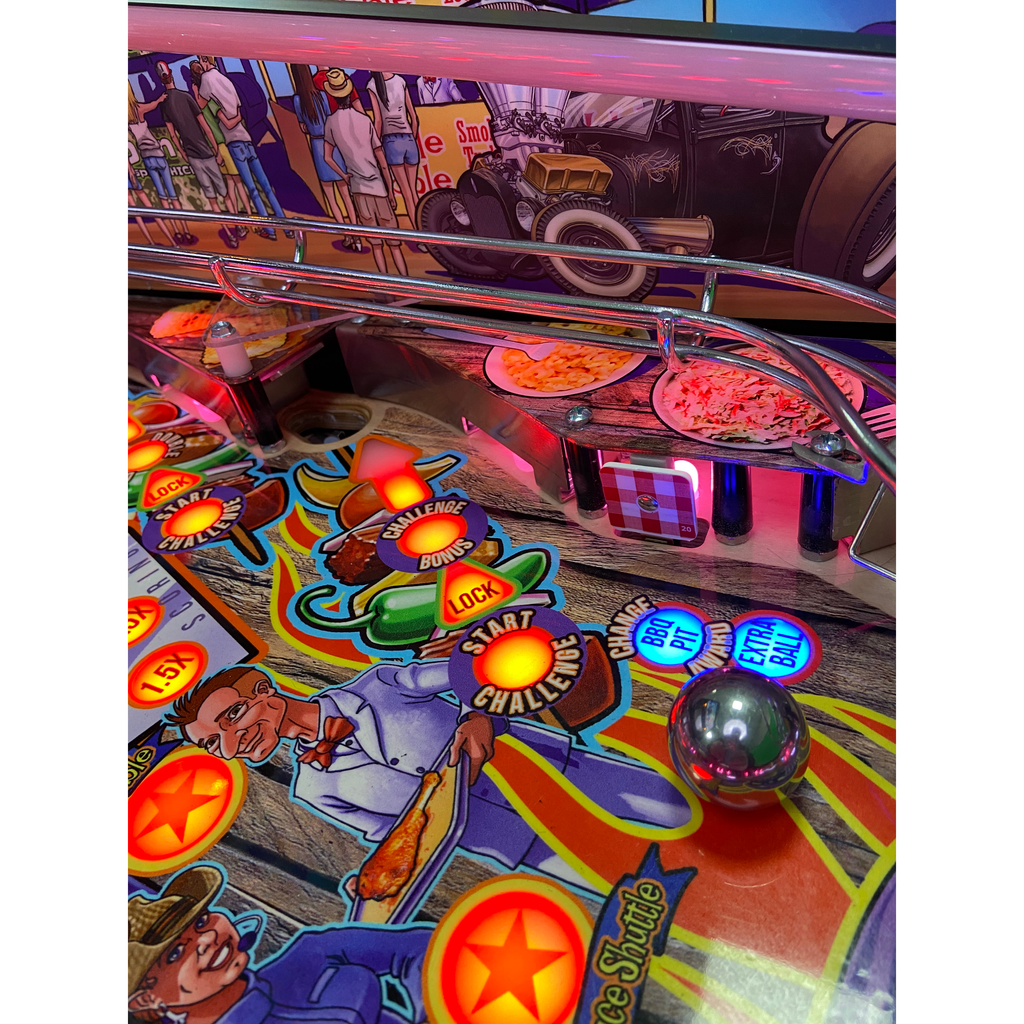American Pinball Barry O's BBQ Challenge Classic Pinball Machine for sale ()