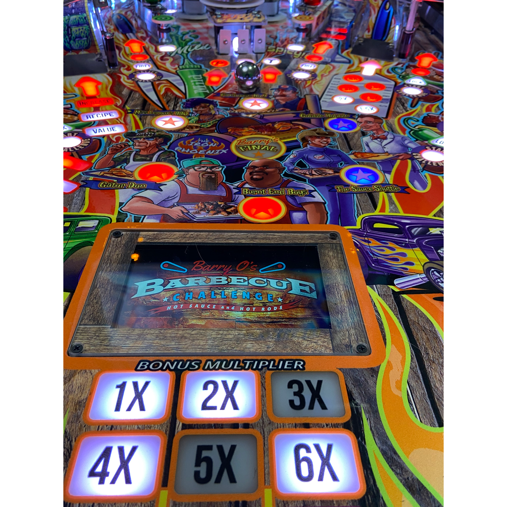 American Pinball Barry O's BBQ Challenge Classic Pinball Machine for sale ()