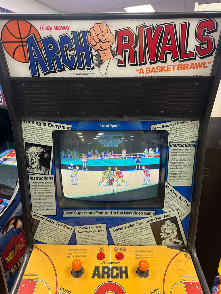 Bally Midway Arch Rivals Arcade Game for sale ()