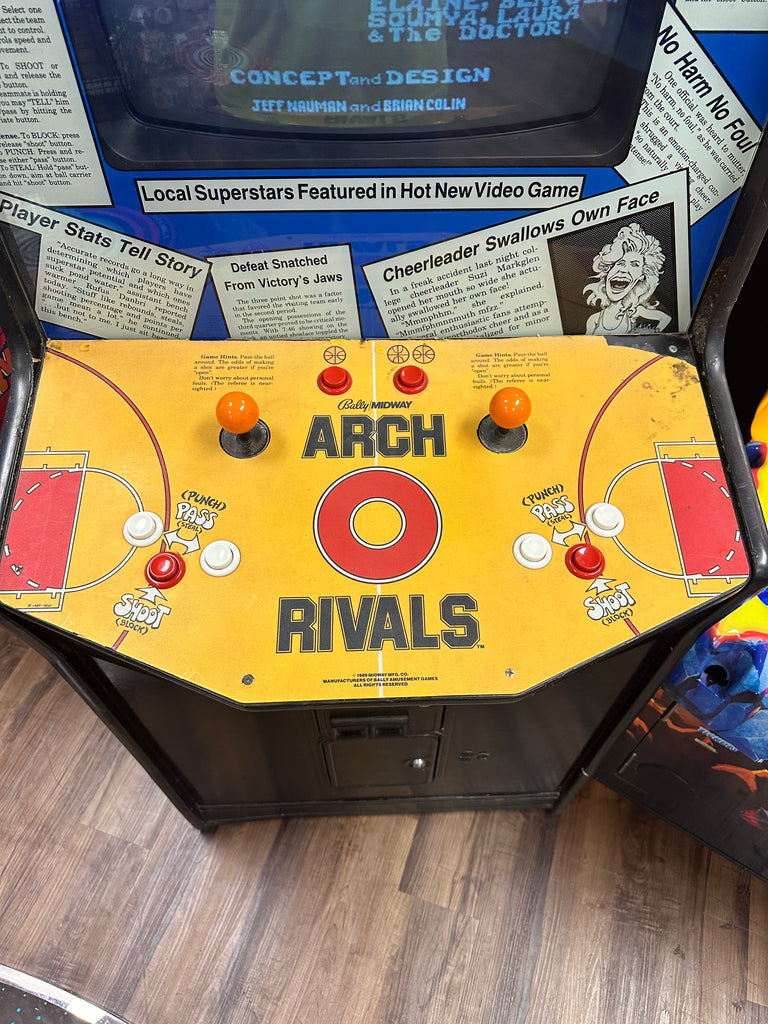 Bally Midway Arch Rivals Arcade Game for sale ()