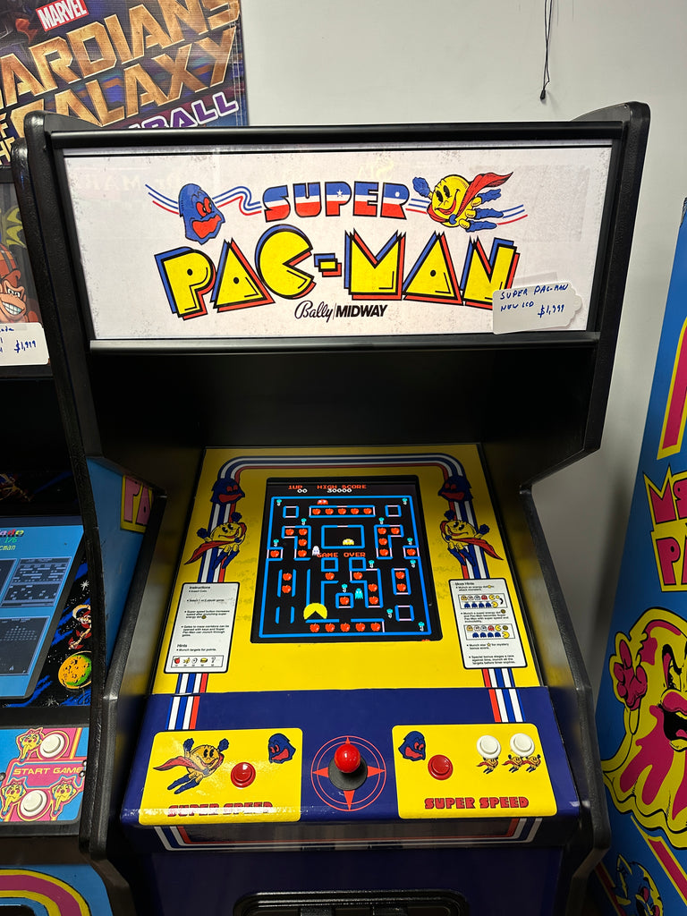 Bally Midway Super Pac Man Arcade Game for sale ()
