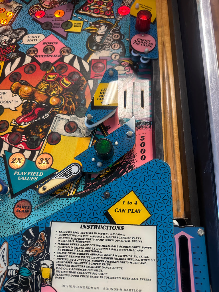Bally Party Animal Pinball Machine for sale ()