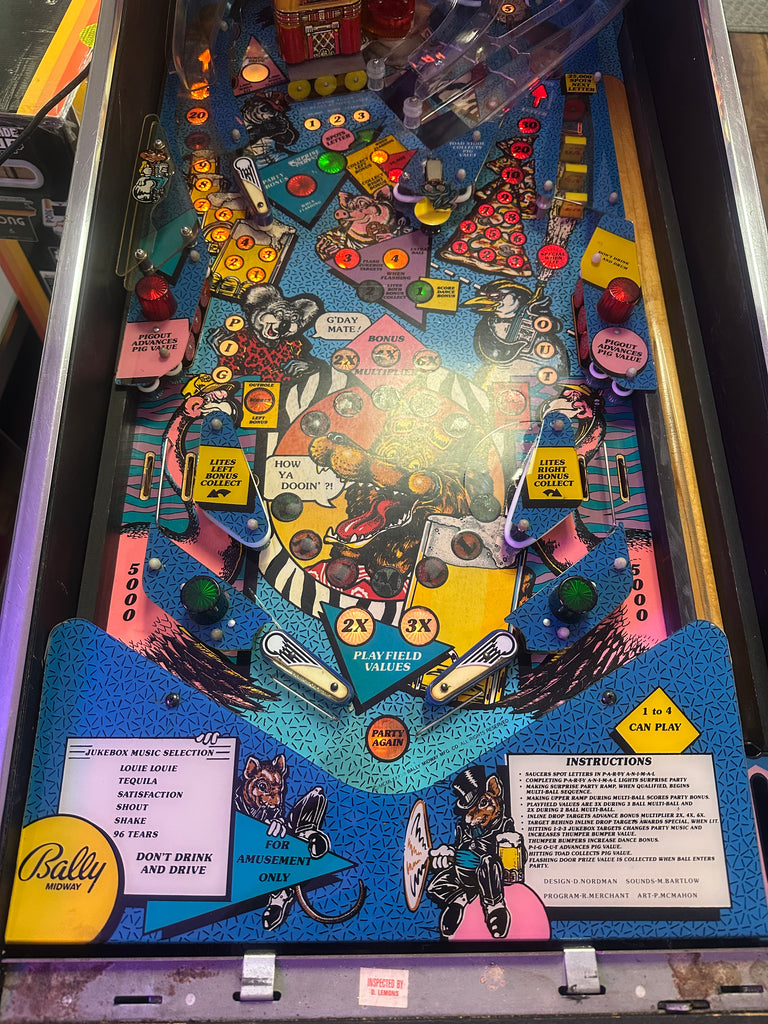 Bally Party Animal Pinball Machine for sale ()