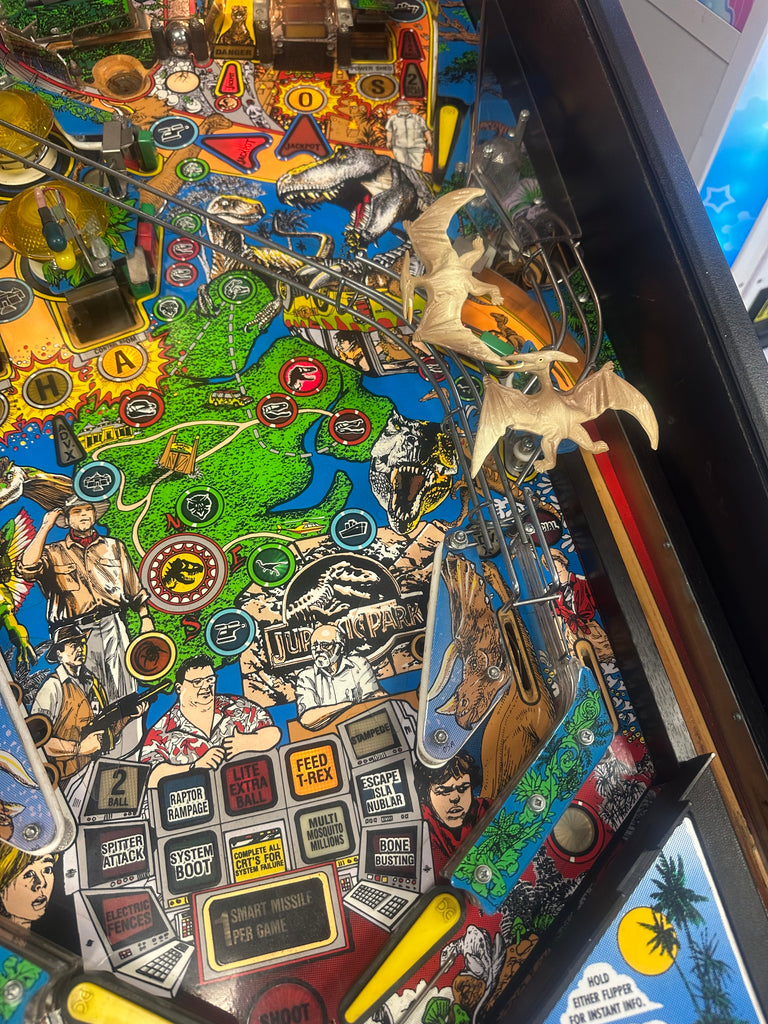Data East Jurassic Park Pinball Machine for sale ()