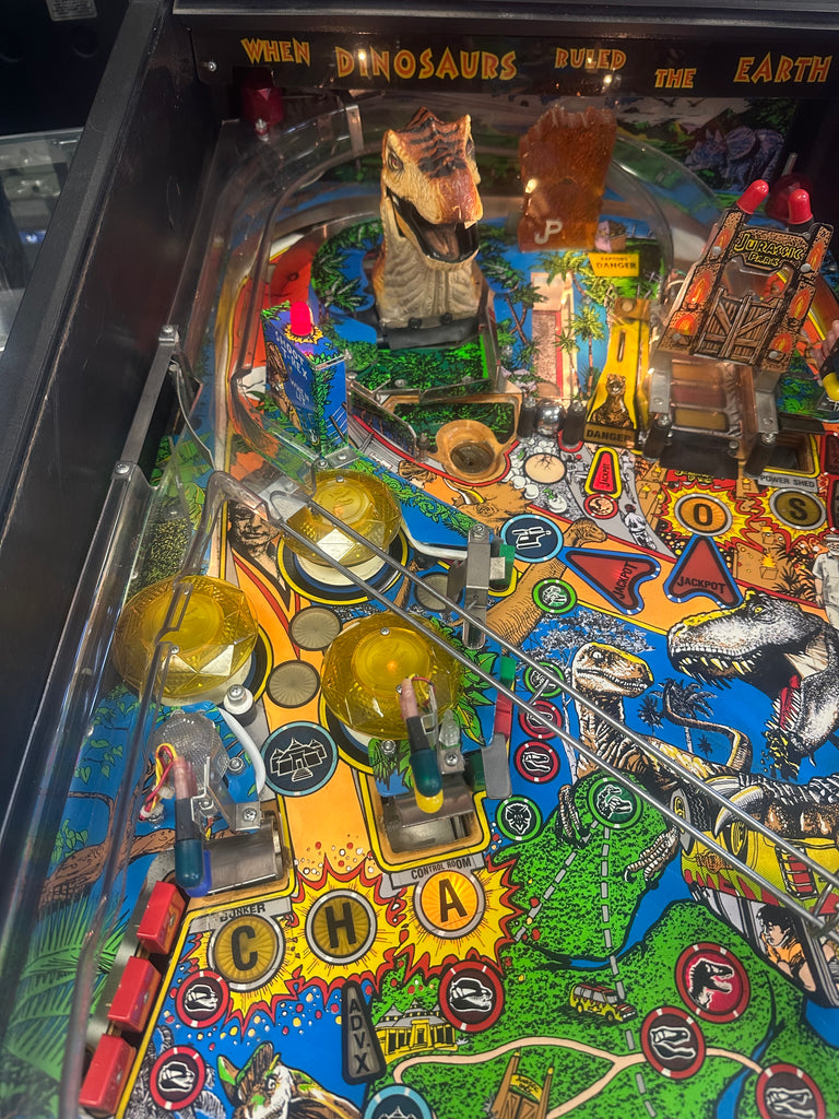 Data East Jurassic Park Pinball Machine for sale ()