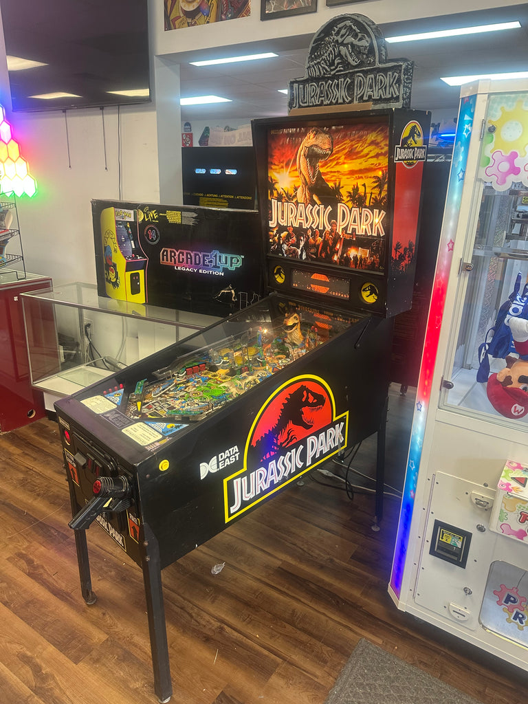 Data East Jurassic Park Pinball Machine for sale ()