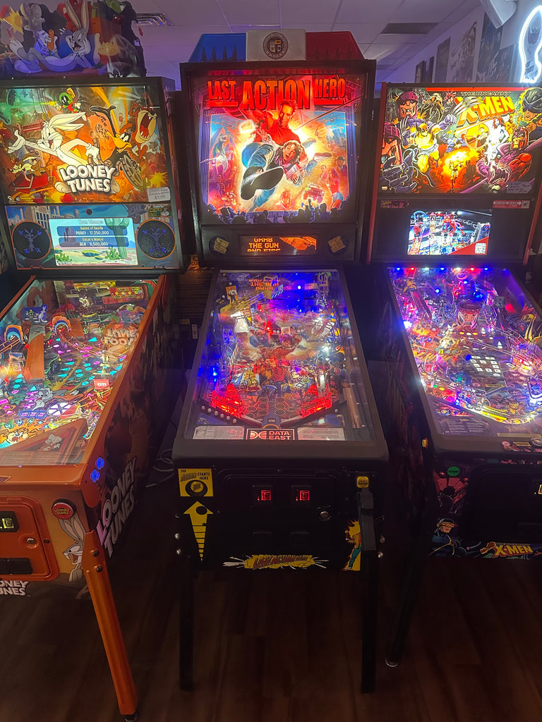 Data East Last Action Hero Pinball Machine for sale ()