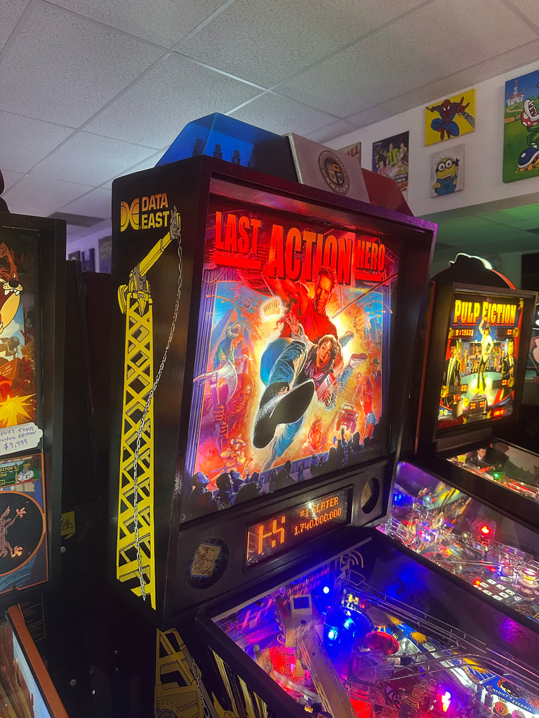 Data East Last Action Hero Pinball Machine for sale ()