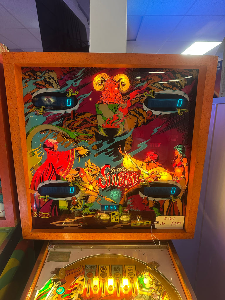 Gottlieb Sinbad Pinball Machine for sale ()
