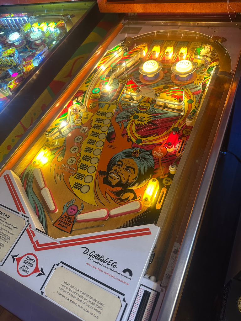Gottlieb Sinbad Pinball Machine for sale ()