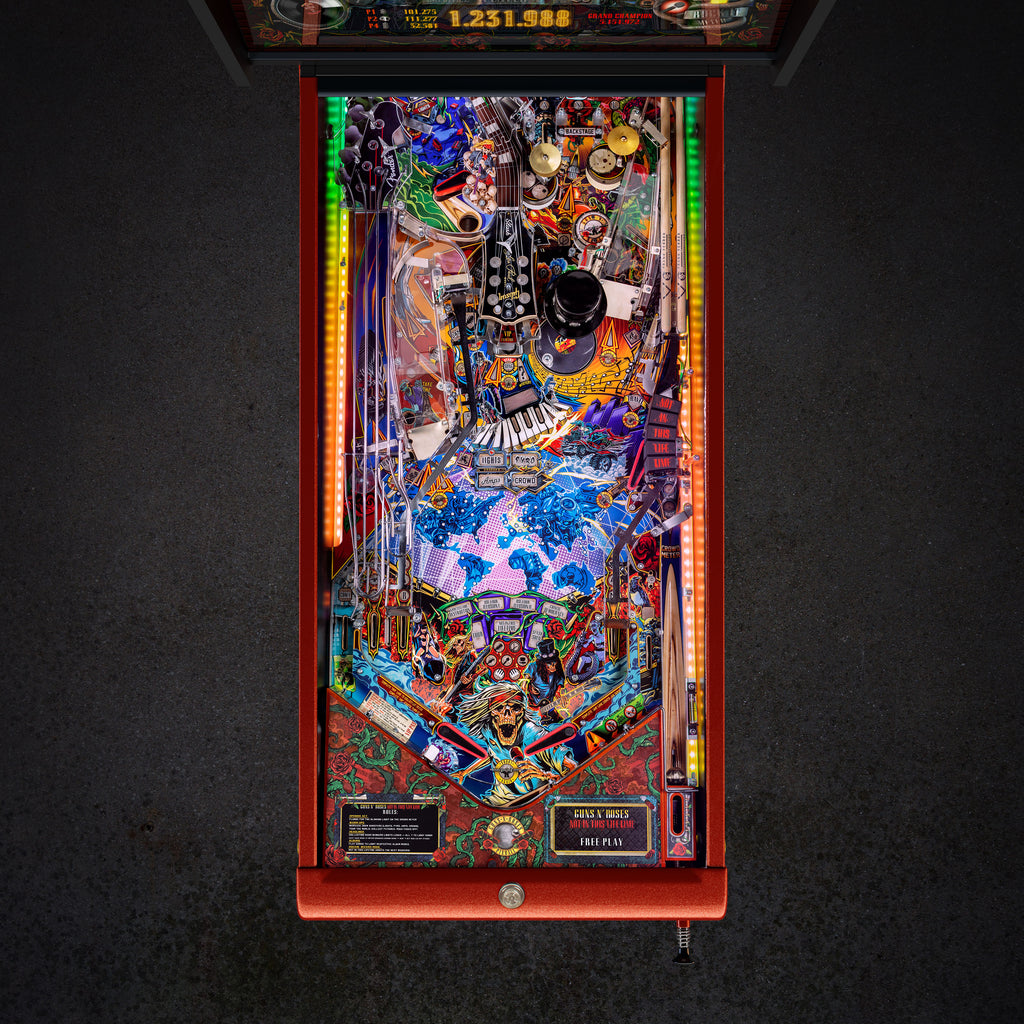 JJP Guns N' Roses Limited Edition Pinball Machine Free Shipping for sale ()