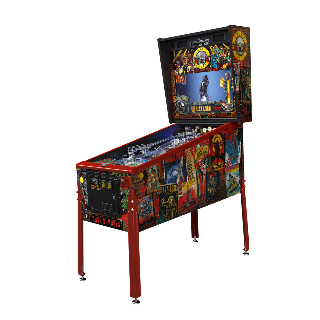 JJP Guns N' Roses Limited Edition Pinball Machine Free Shipping for sale ()