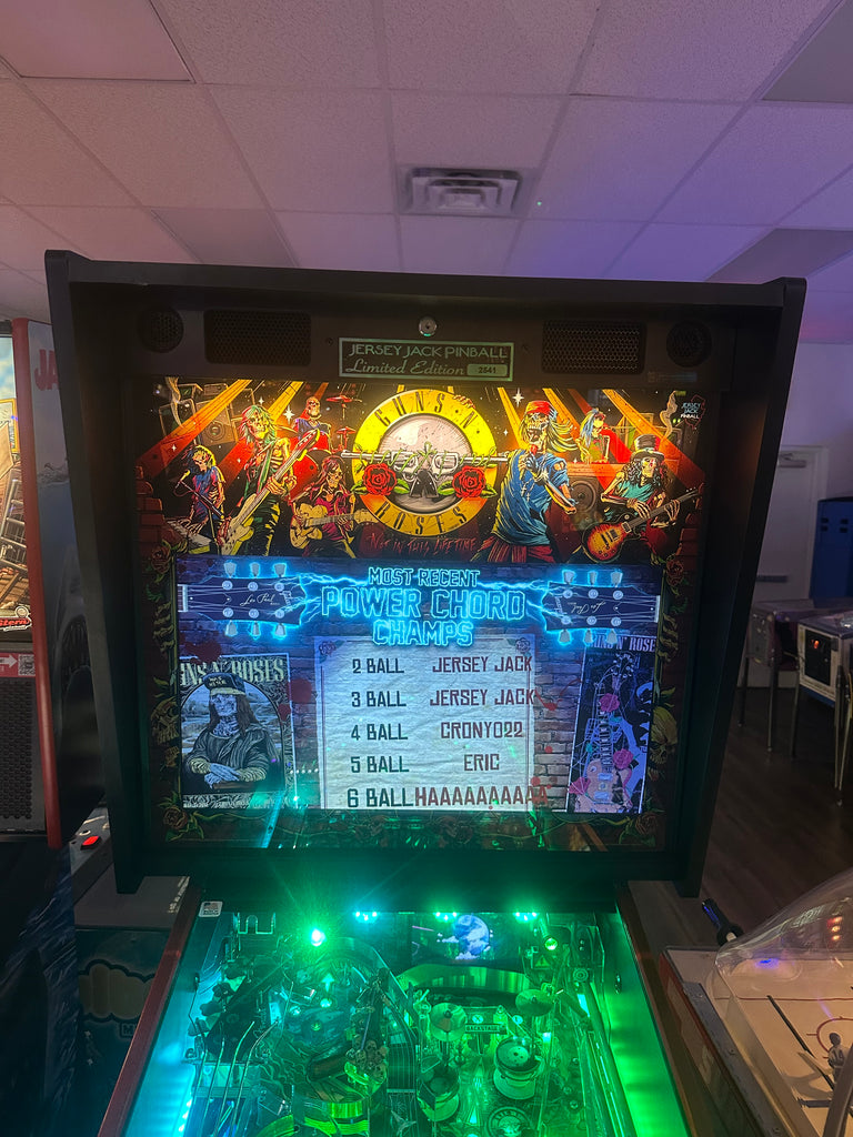 JJP Guns N' Roses Limited Edition Pinball Machine for sale ()