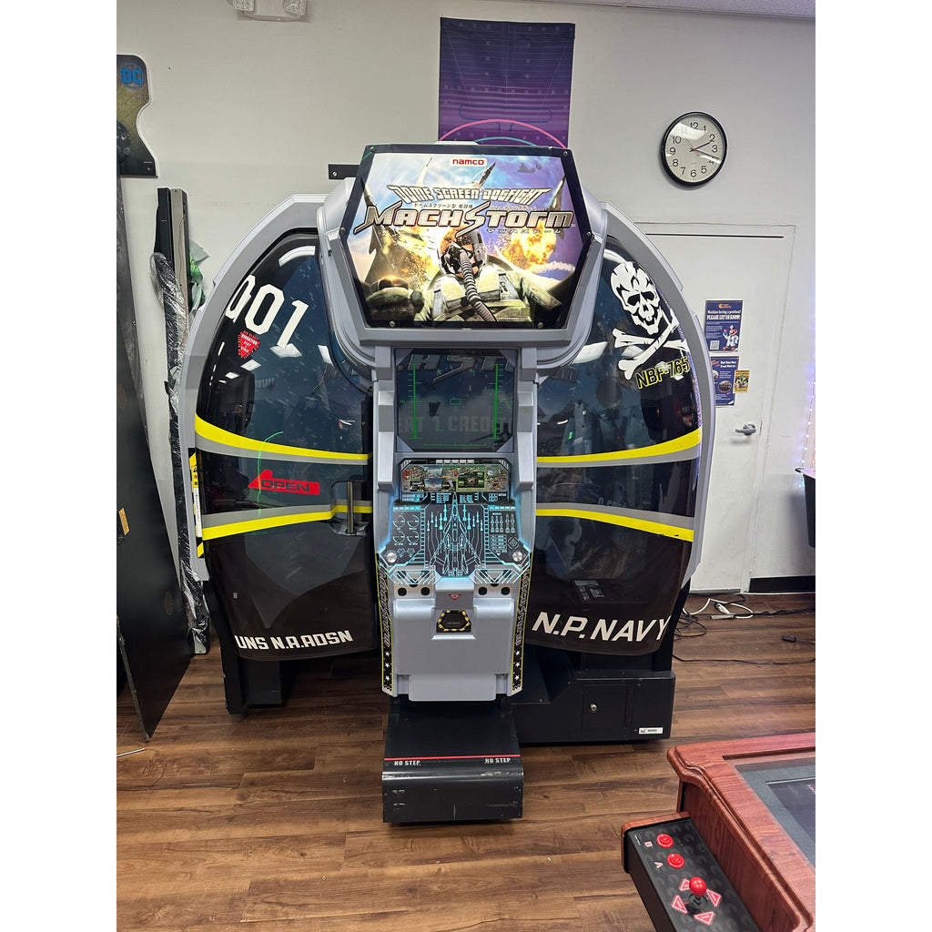 Namco Mach Storm Arcade Air Combat Simulator for sale ()