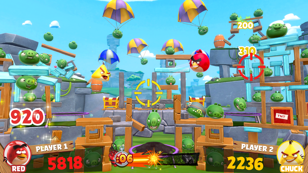 Raw Thrills Angry Birds Boom! Arcade Game for sale ()