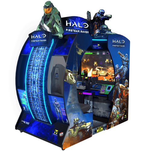 Raw Thrills Halo: Fireteam Raven 2-Player Arcade Game for sale