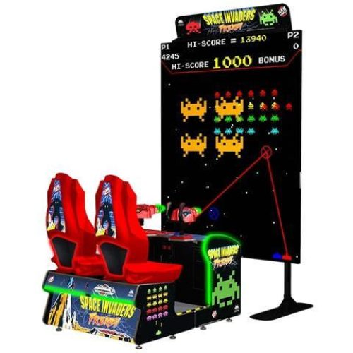 Raw Thrills Space Invaders Frenzy Arcade Game for sale