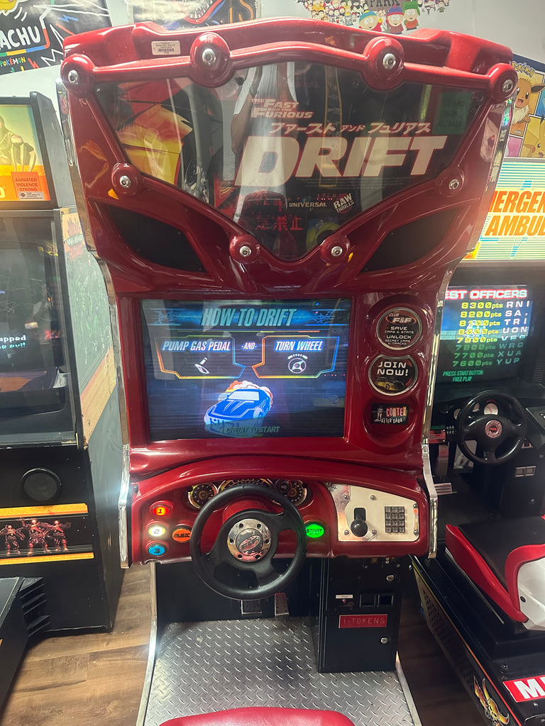 Raw Thrills The Fast and the Furious DRIFT Arcade Racing Game for sale ()