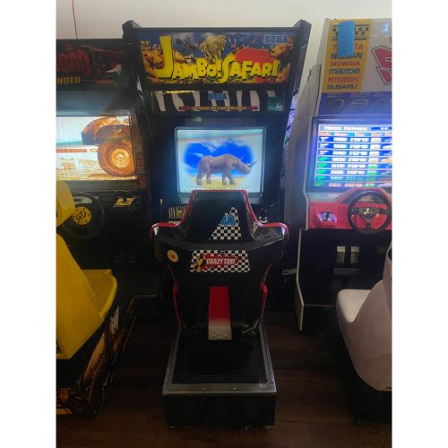 SEGA Jambo Safari Sit-down Driver Arcade Game for sale