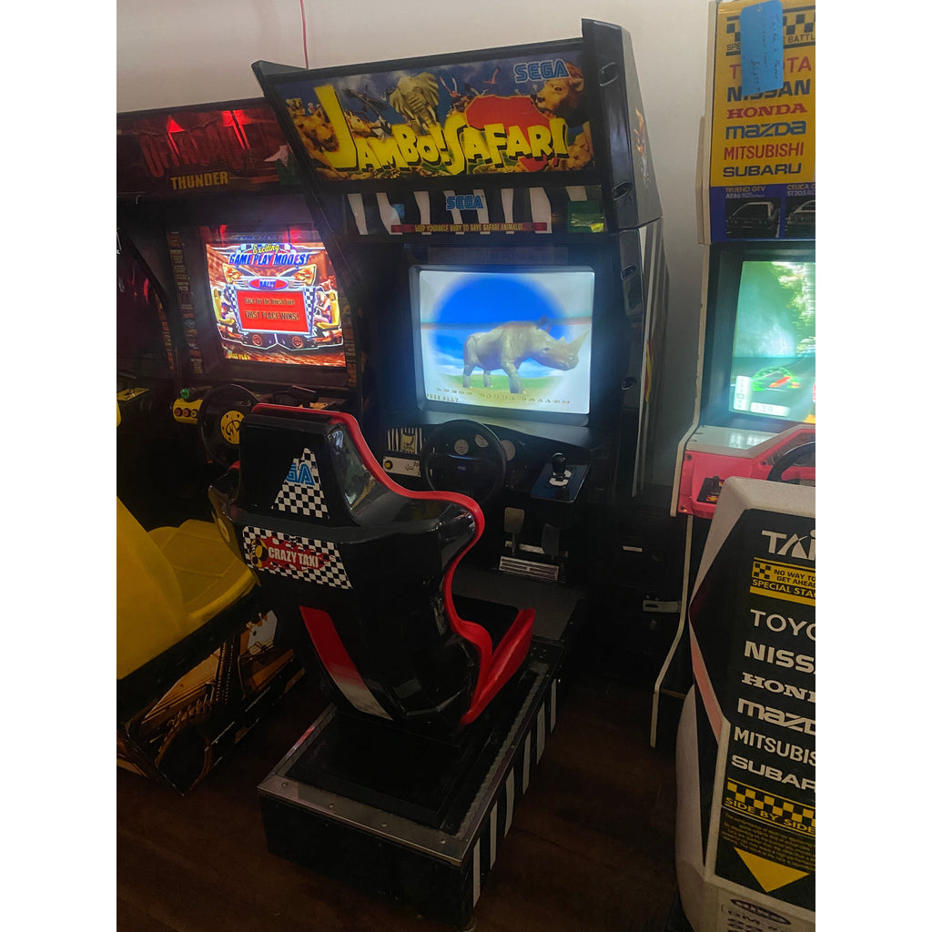 SEGA Jambo Safari Sit down Driver Arcade Game for sale ()