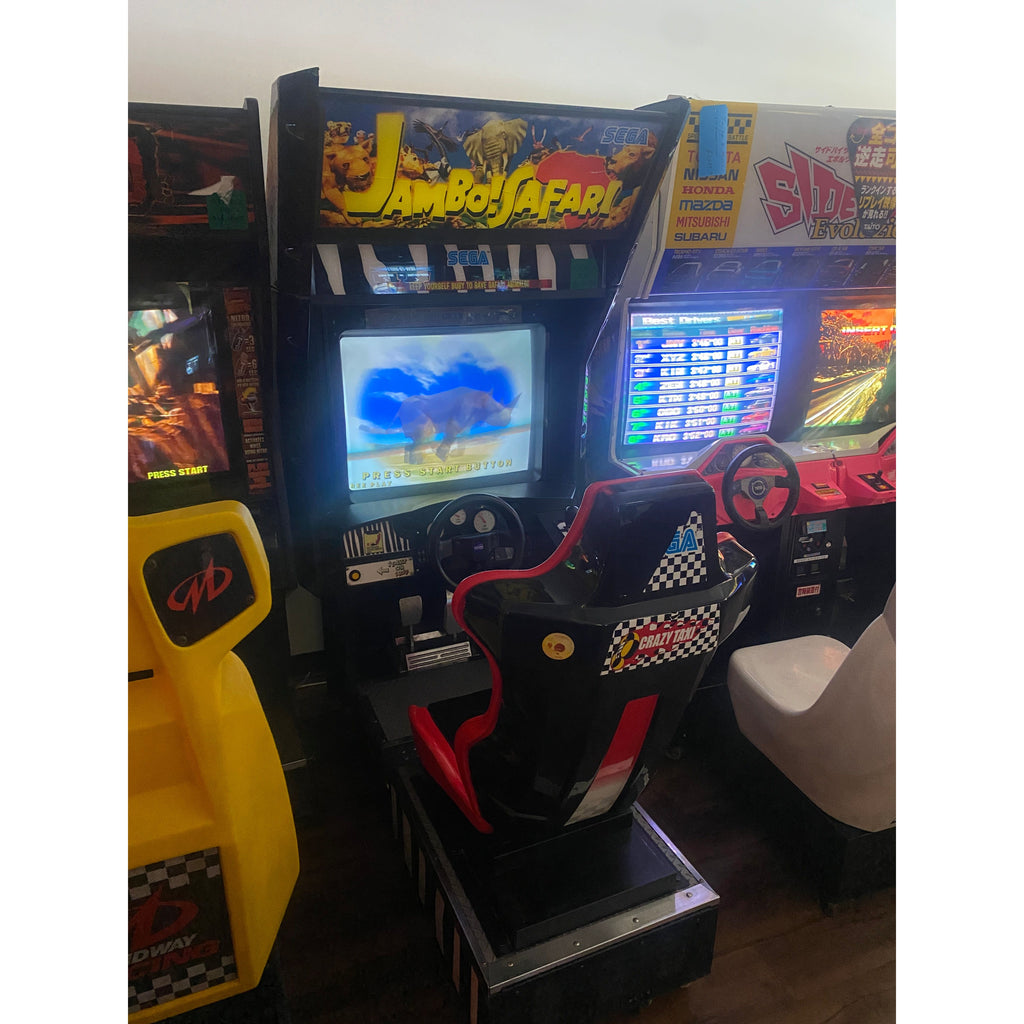 SEGA Jambo Safari Sit down Driver Arcade Game for sale ()