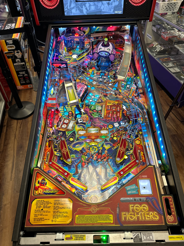 Stern Pinball Foo Fighters Premium Pinball Machine for sale ()
