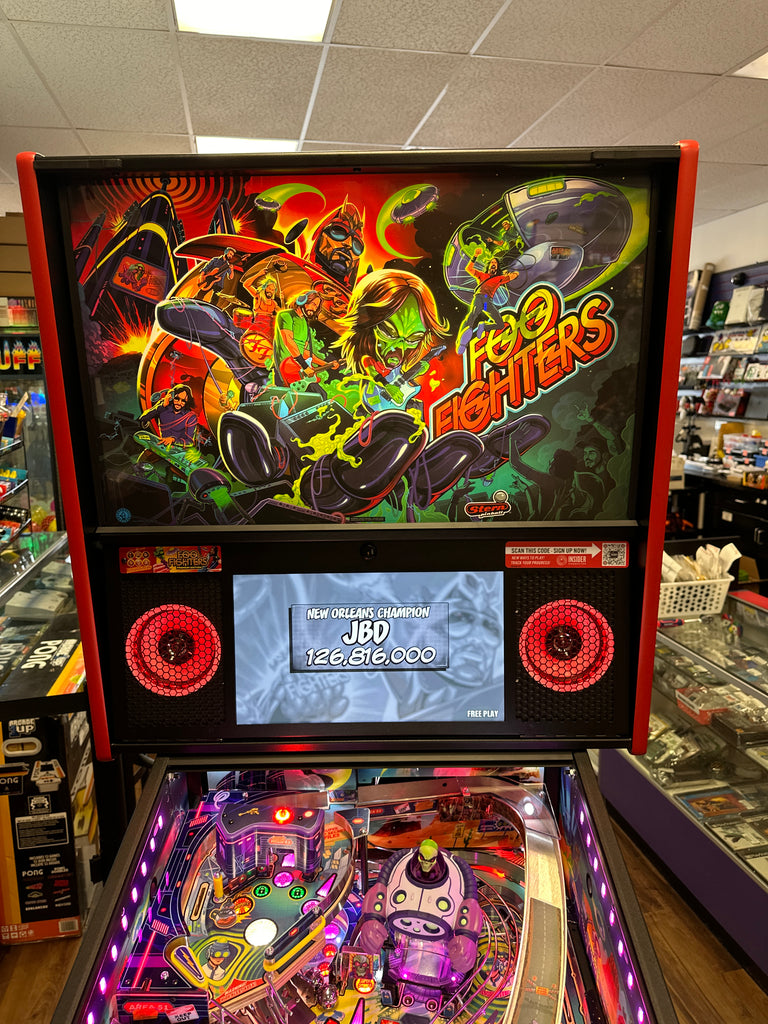 Stern Pinball Foo Fighters Premium Pinball Machine for sale ()
