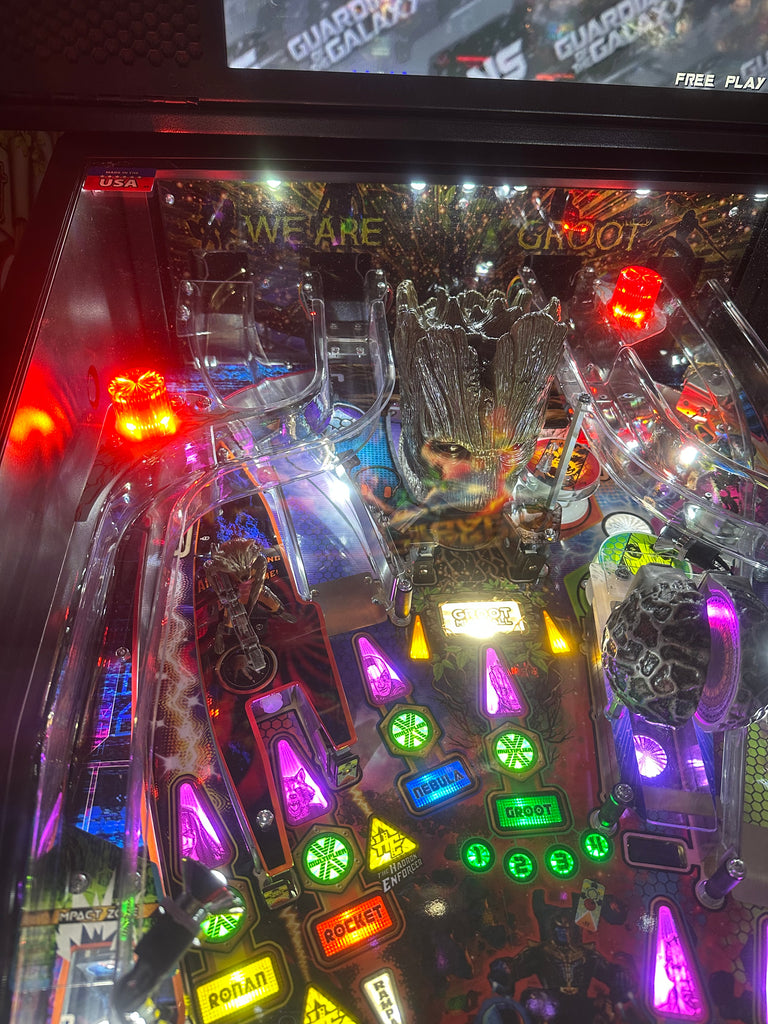 Stern Pinball Guardians of the Galaxy Pro Pinball Machine for sale ()