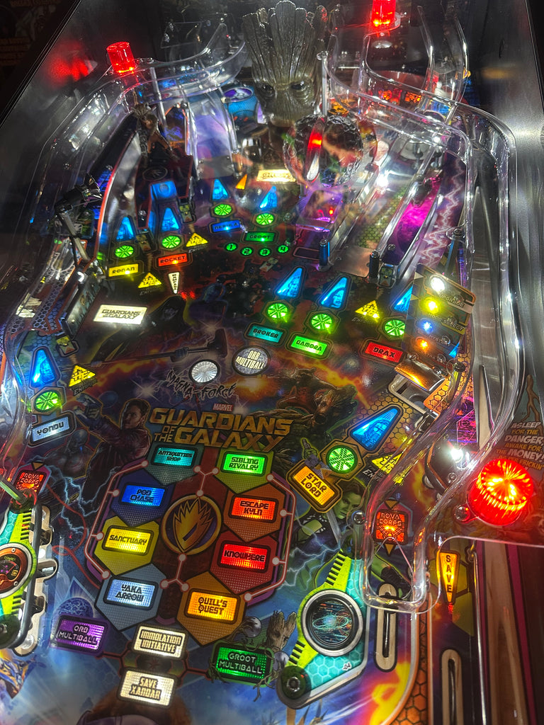 Stern Pinball Guardians of the Galaxy Pro Pinball Machine for sale ()