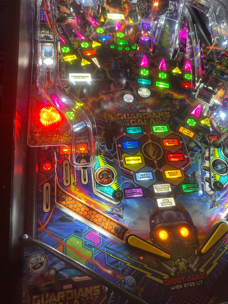 Stern Pinball Guardians of the Galaxy Pro Pinball Machine for sale ()