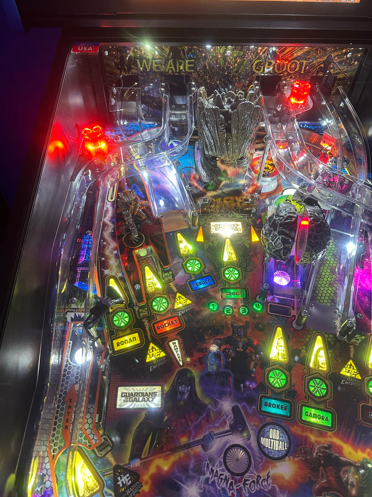 Stern Pinball Guardians of the Galaxy Pro Pinball Machine for sale ()
