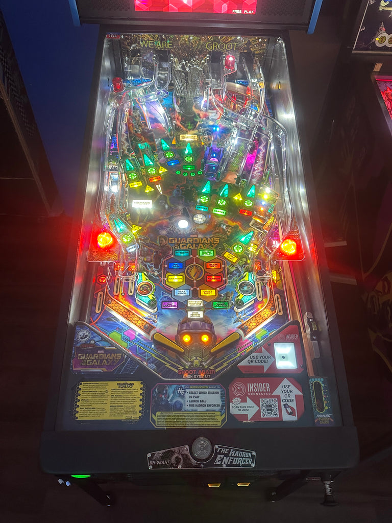 Stern Pinball Guardians of the Galaxy Pro Pinball Machine for sale ()