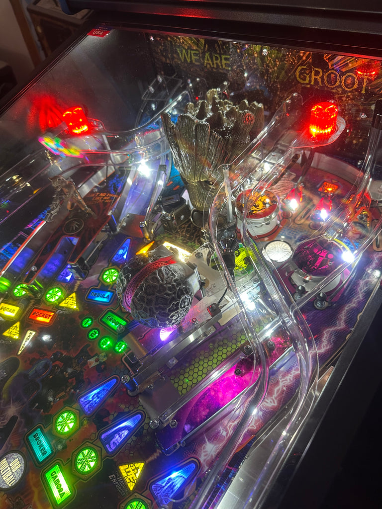 Stern Pinball Guardians of the Galaxy Pro Pinball Machine for sale ()