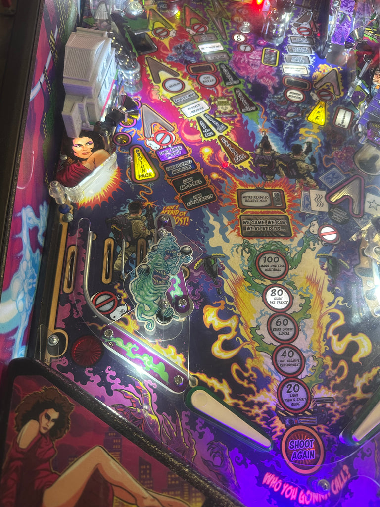 Stern Pinball LOADED Ghostbusters Pro Pinball Machine for sale ()