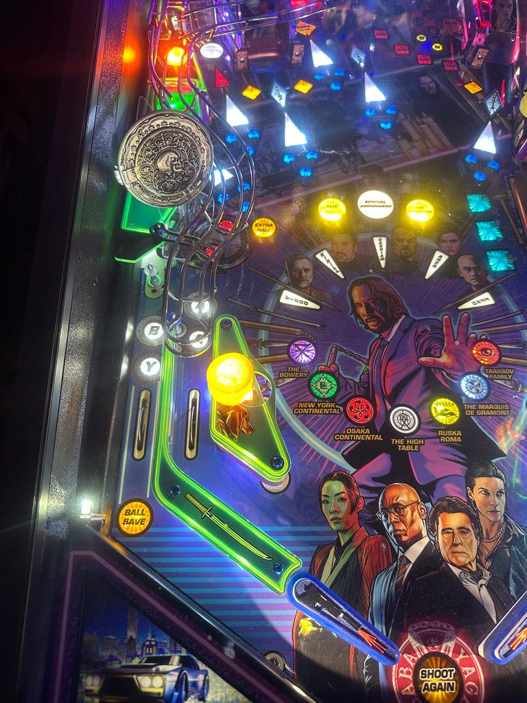 Stern Pinball LOADED John Wick Premium Pinball Machine for sale ()