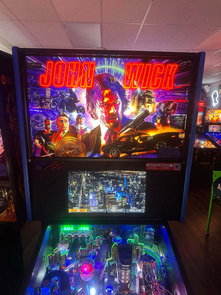 Stern Pinball LOADED John Wick Premium Pinball Machine for sale ()