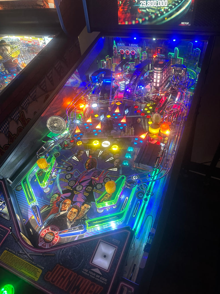 Stern Pinball LOADED John Wick Premium Pinball Machine for sale ()