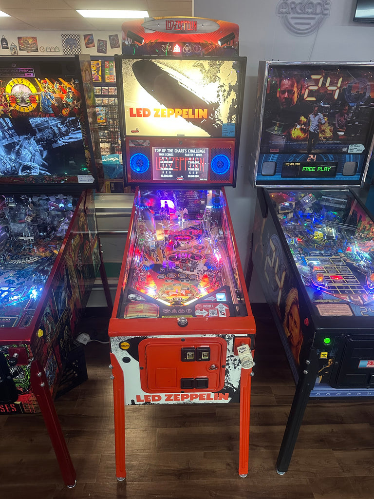 Stern Pinball LOADED Led Zeppelin Premium Pinball Machine for sale ()