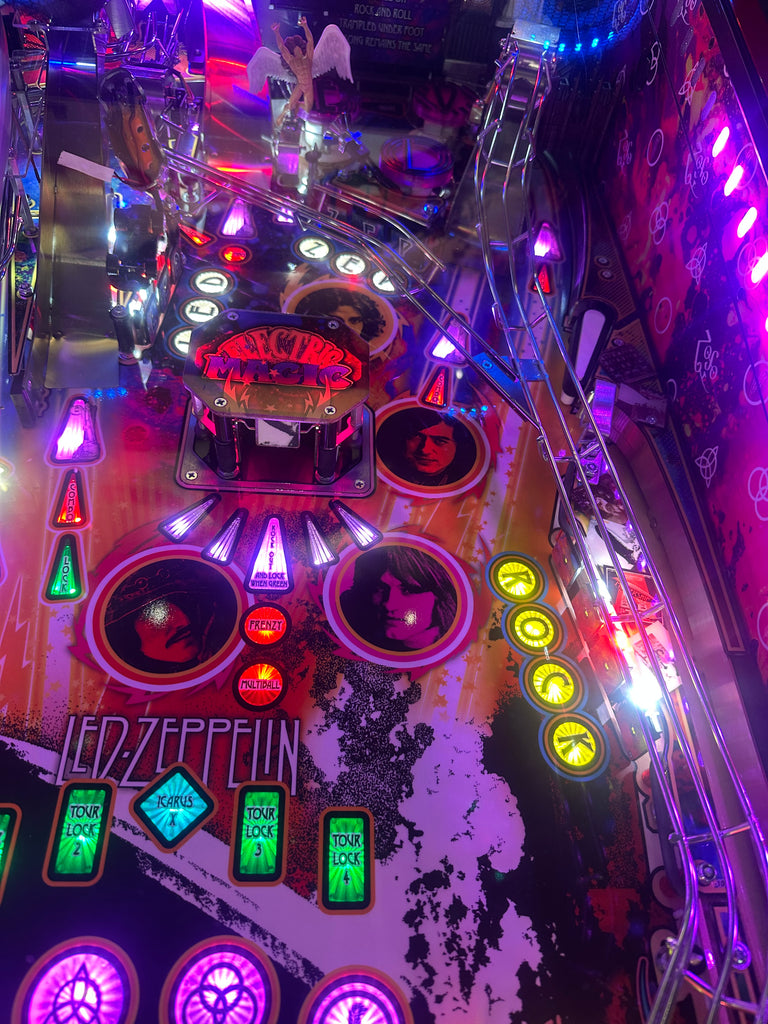 Stern Pinball LOADED Led Zeppelin Premium Pinball Machine for sale ()