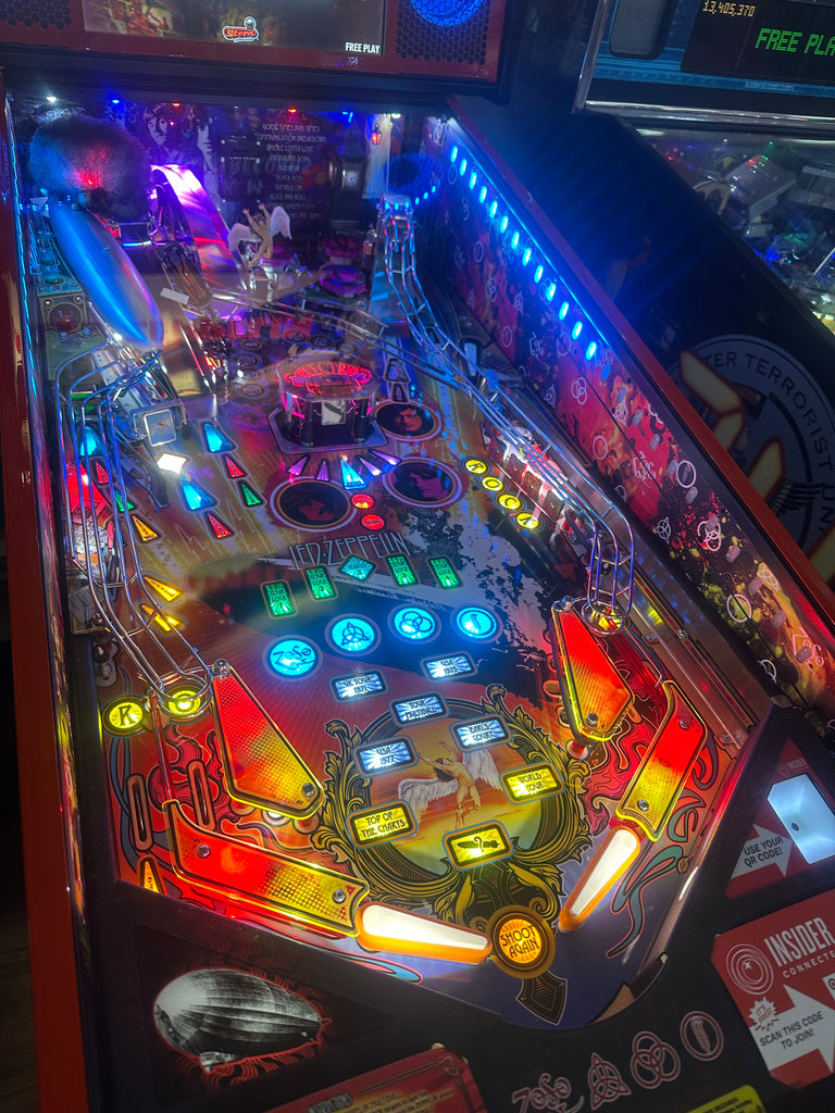 Stern Pinball LOADED Led Zeppelin Premium Pinball Machine for sale ()