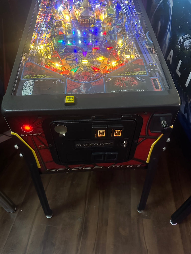 Stern Pinball LOADED Spider Man Pinball Machine for sale ()