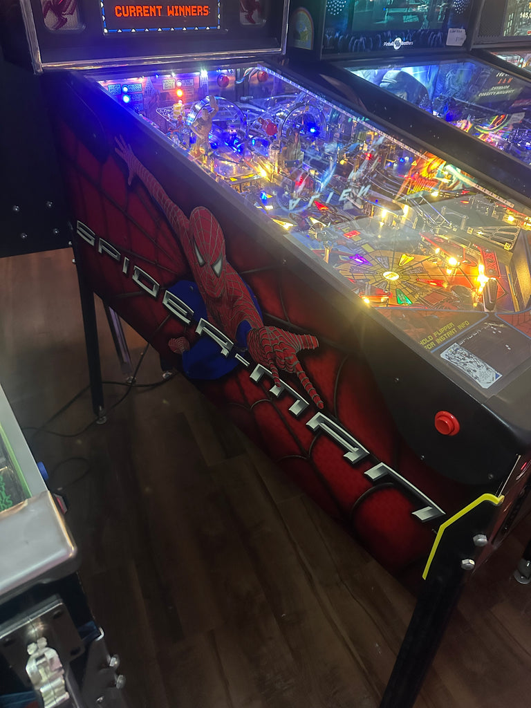 Stern Pinball LOADED Spider Man Pinball Machine for sale ()