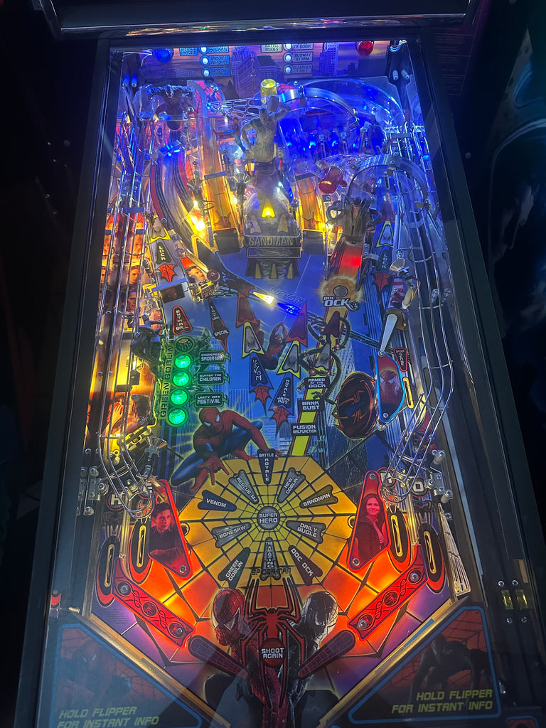 Stern Pinball LOADED Spider Man Pinball Machine for sale ()